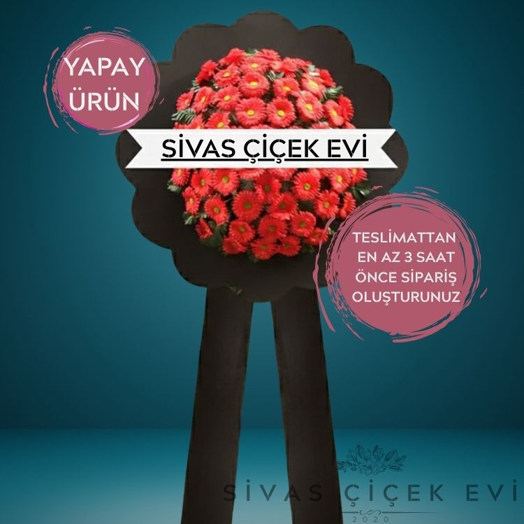 Kırmızı Cenaze Çelengi